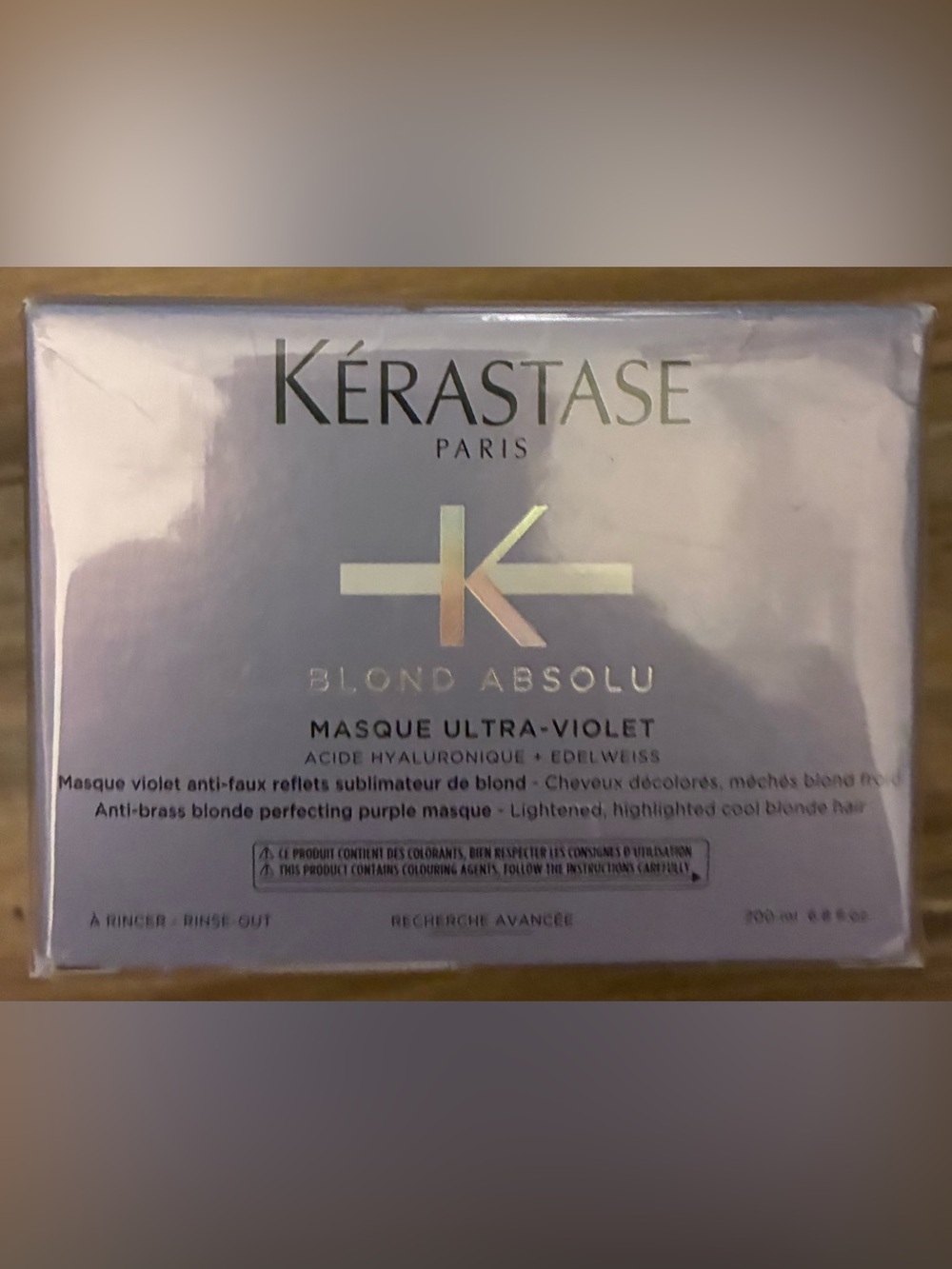 Kerastase Blond Absolu Masque Ultra Violet Purple Hair Mask
